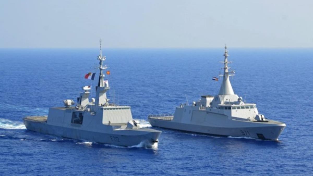 Msr ve Fransa'dan Akdeniz'de ortak askeri tatbikat