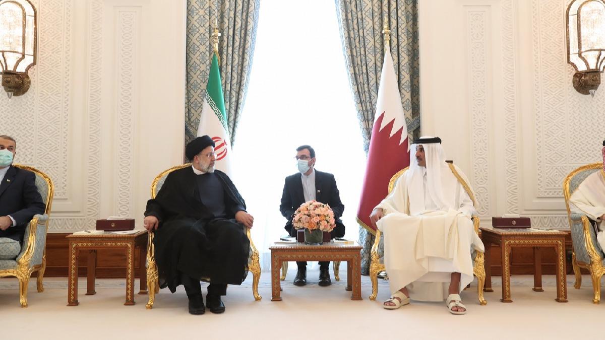 Reisi'den Katar'a tarihi ziyaret! ''Krfez ile komuluk diplomasisini balatyoruz''