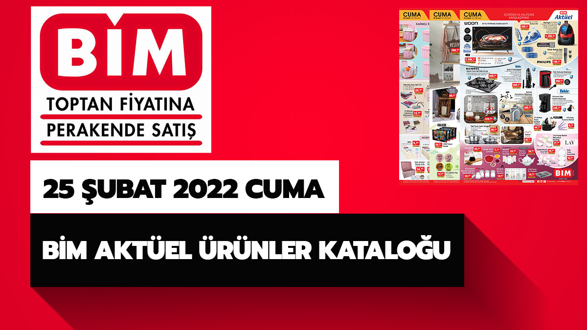 B�M 25 �ubat 2022 akt�el �r�nler katalo�u!