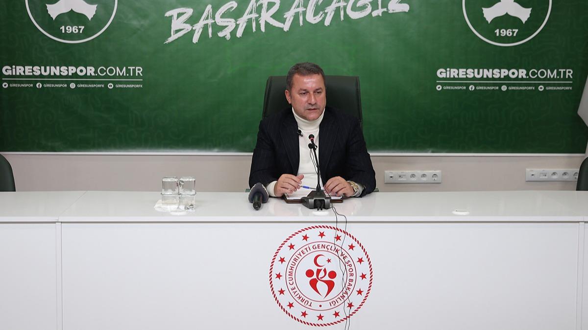 Giresunspor Bakan isyan etti! ''Tarihin en byk yalnzl''
