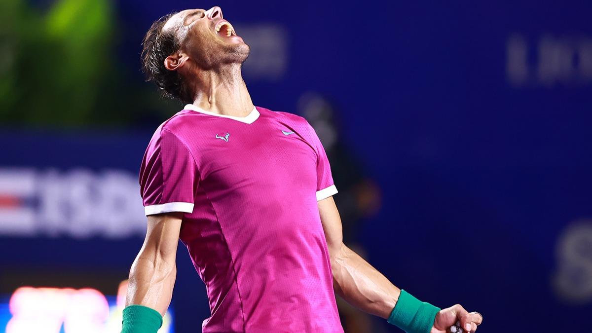 Meksika Ak'n kazanan Rafael Nadal