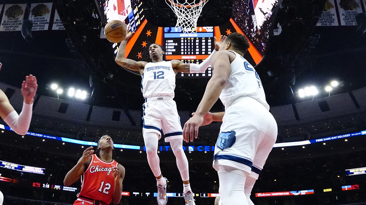 NBA'de Ja Morant'�n gecesi! Kariyer rekoru k�rd�