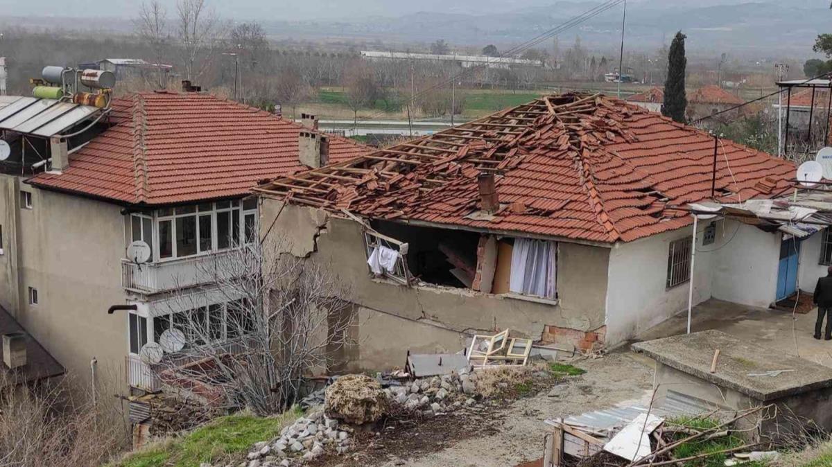 Gaz skmas sonucu patlama meydana geldi: 1 ar yaral