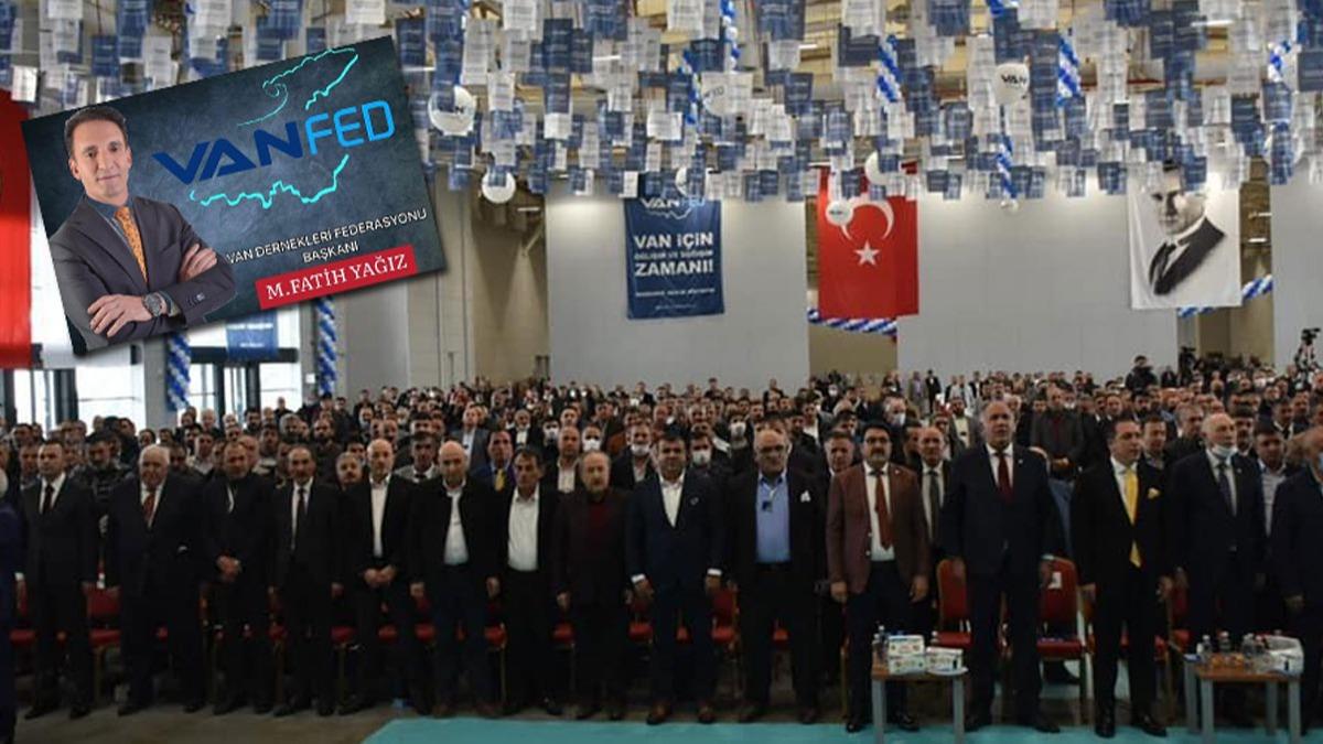 Van Dernekler Federasyonu'nun yeni bakan Mehmet Fatih Yaz oldu