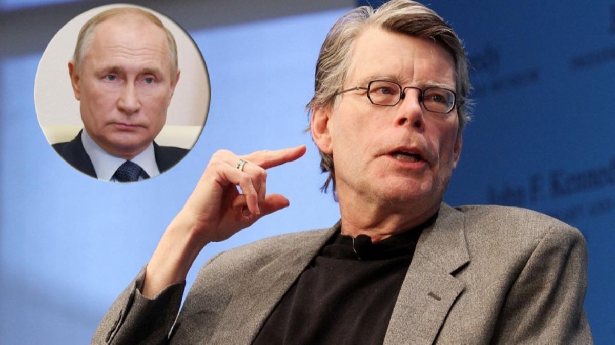 Dnyaca nl yazar Stephen King'den Putin yorumu: lk kez aptal gibi grnyor