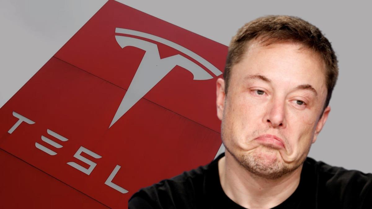 Elon Musk'n Tesla's iin tehlike anlar alyor! Benzeri grlmemi olay
