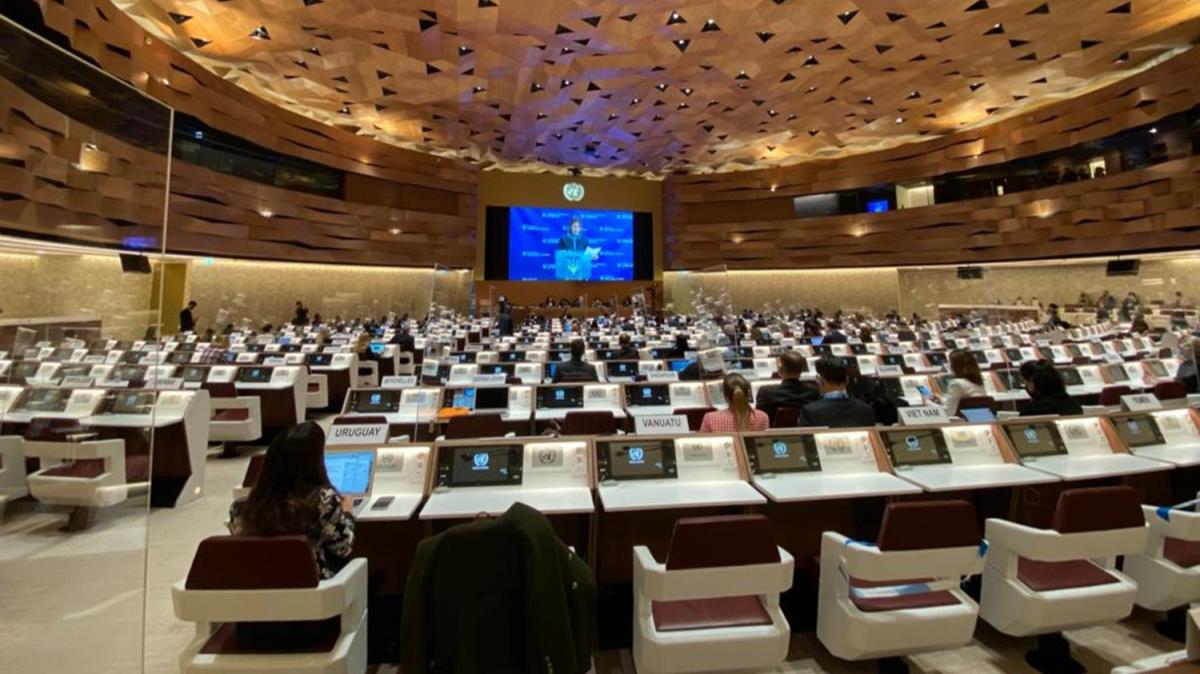 BM'de tarihi oturum: Oy okluuyla kabul edildi