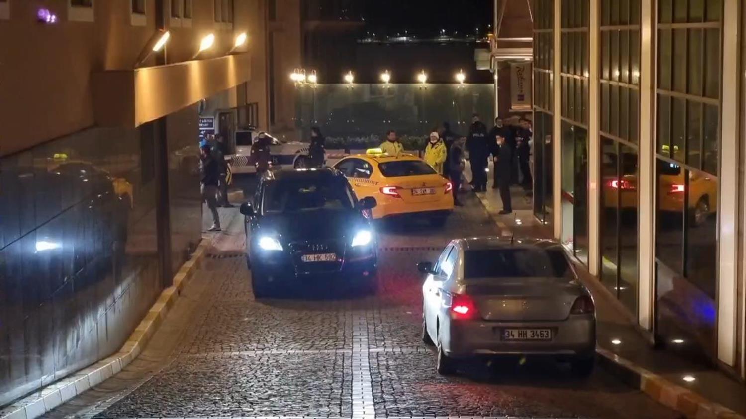 7. kattan d��en kad�n hastaneye kald�r�ld�