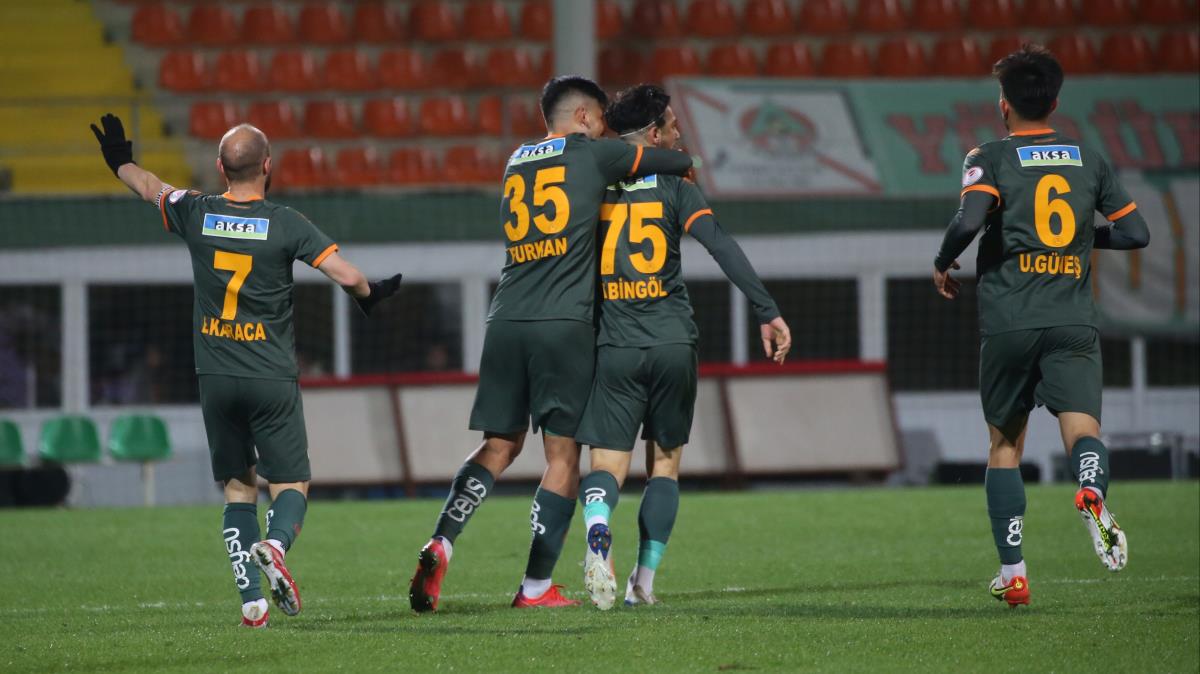 Alanyaspor, Gaziantep FK'y yenerek yar finale ykseldi