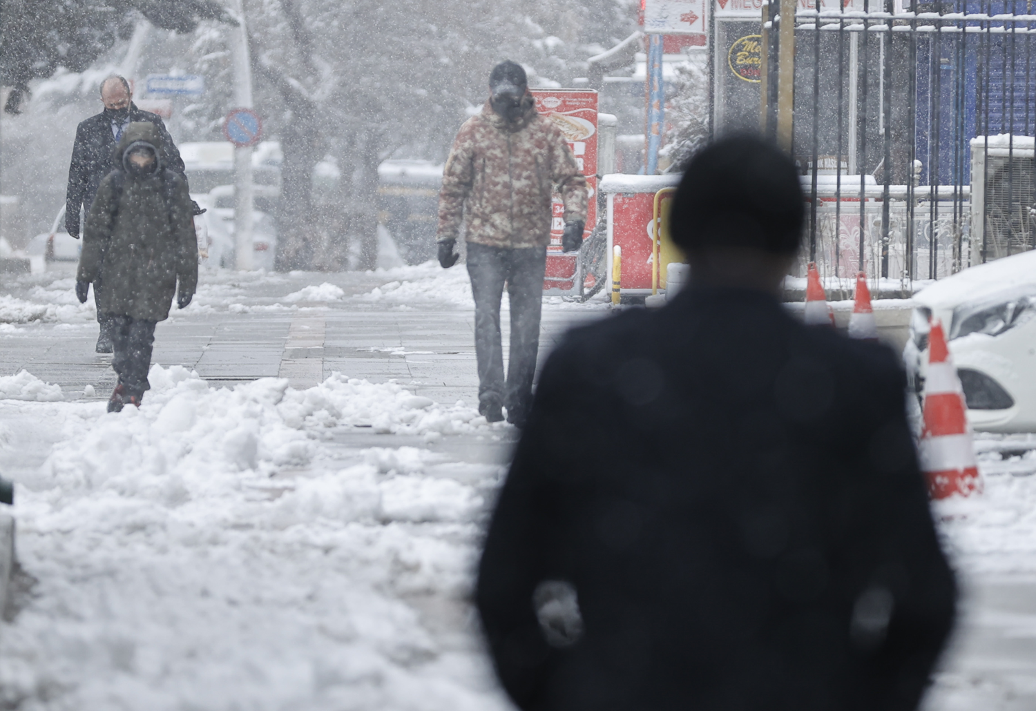 Ankara'da kar ya����