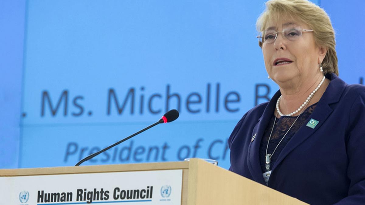 BM nsan Haklar Yksek Komiseri Bachelet: Rusya'nn Ukrayna'ya saldrs dnya tarihinde yeni ve tehlikeli bir sayfa at
