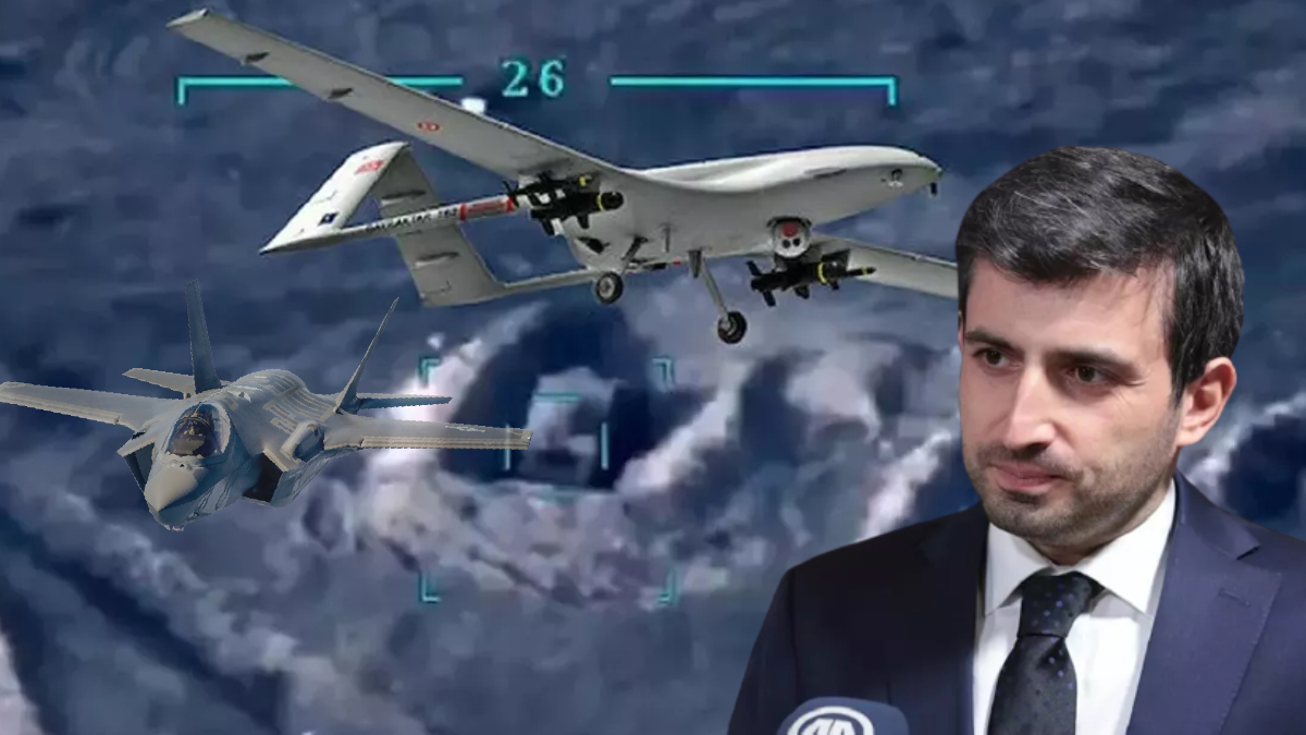 F-35'leri i�aret edip f�rsata dikkat �ekti: Sava� alan�nda devrim olu�turaca��z