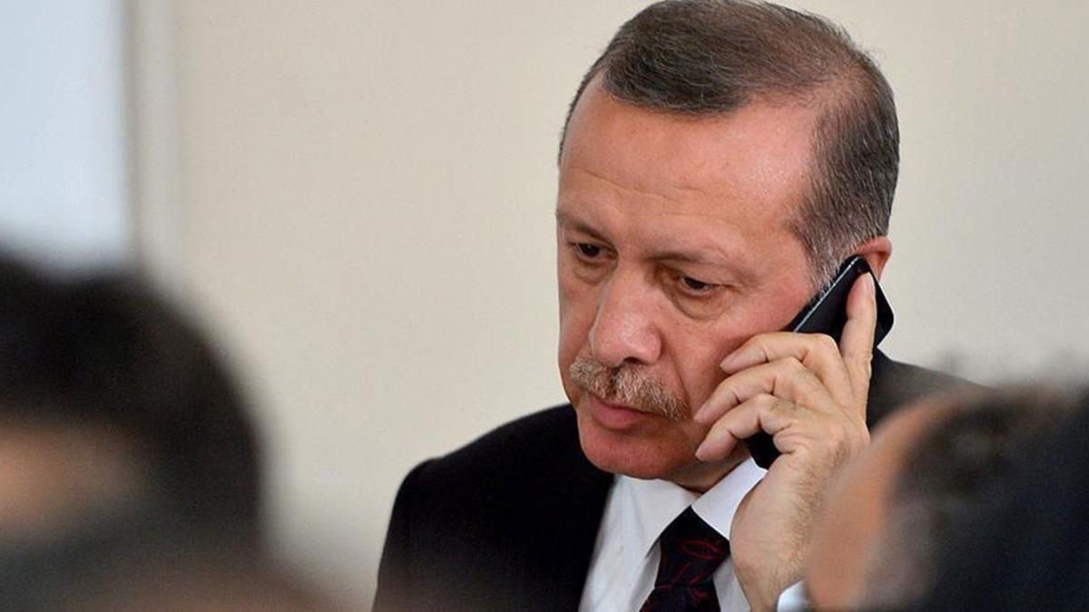 Ba�kan Erdo�an'dan �ehitlerimizin ailelerine taziye mesaj�