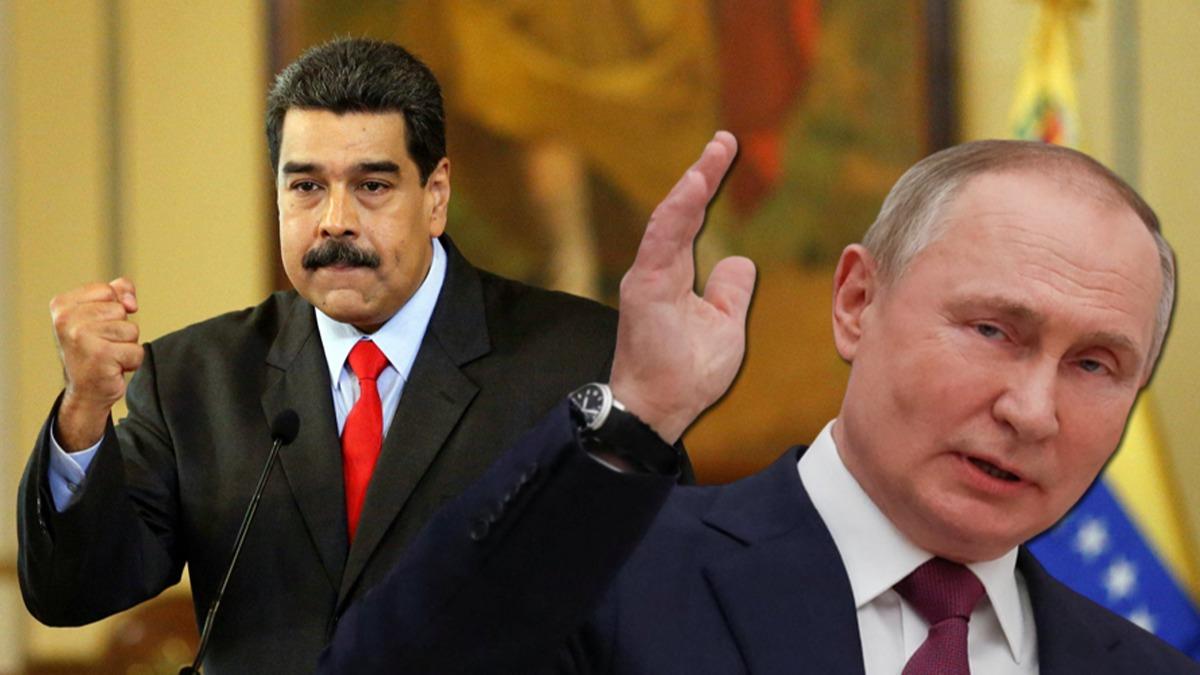 Putin'i yalnzlatrmak iin Venezuela'ya gittiler