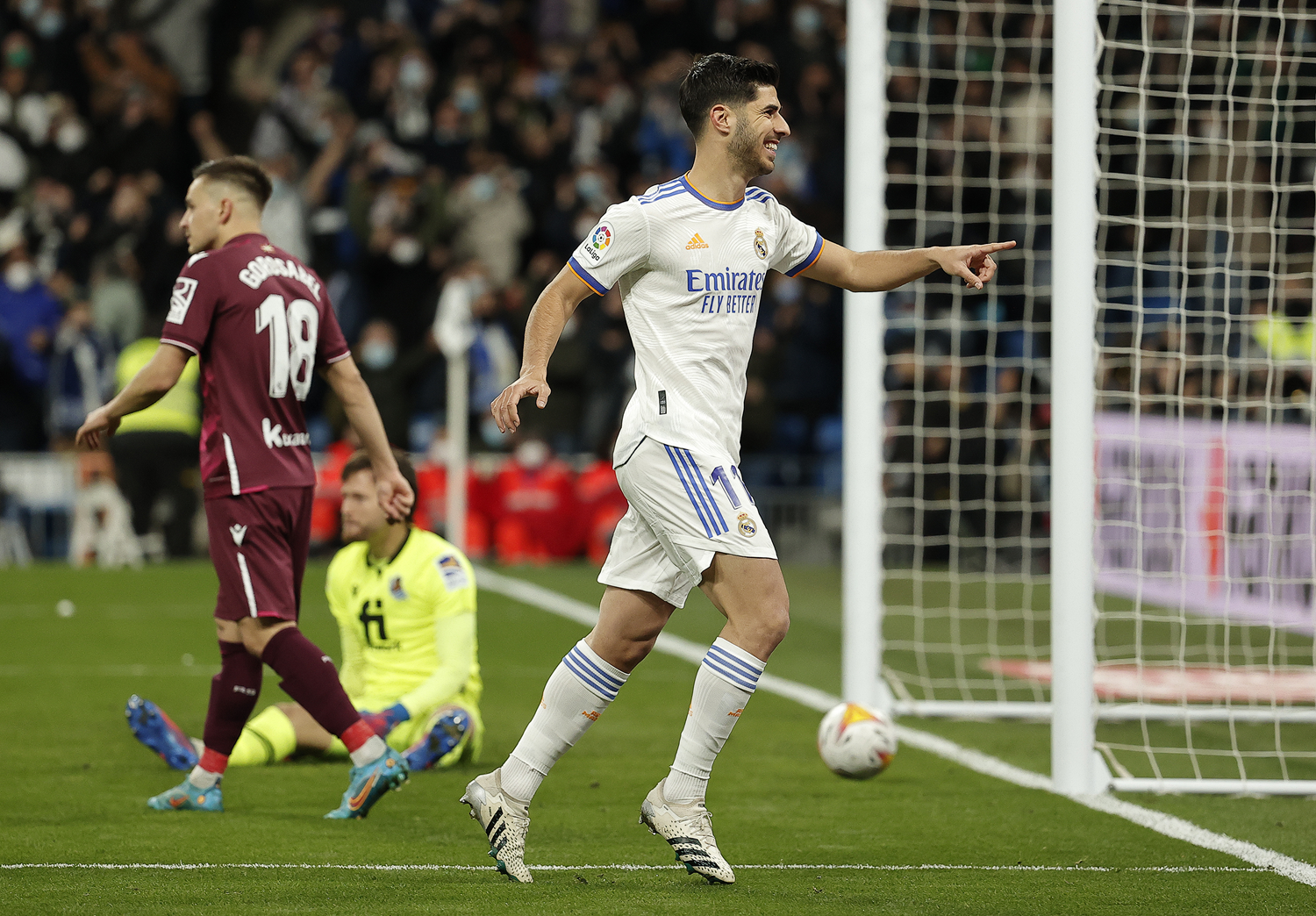 Real Madrid Real Sociedad'� farkl� yendi