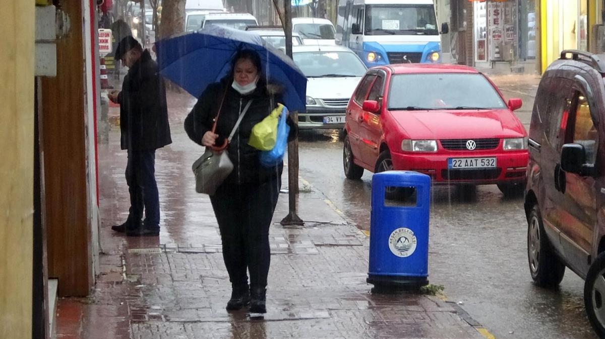 Meteoroloji'den Marmara Blgesi iin souk ve yamurlu hava uyars