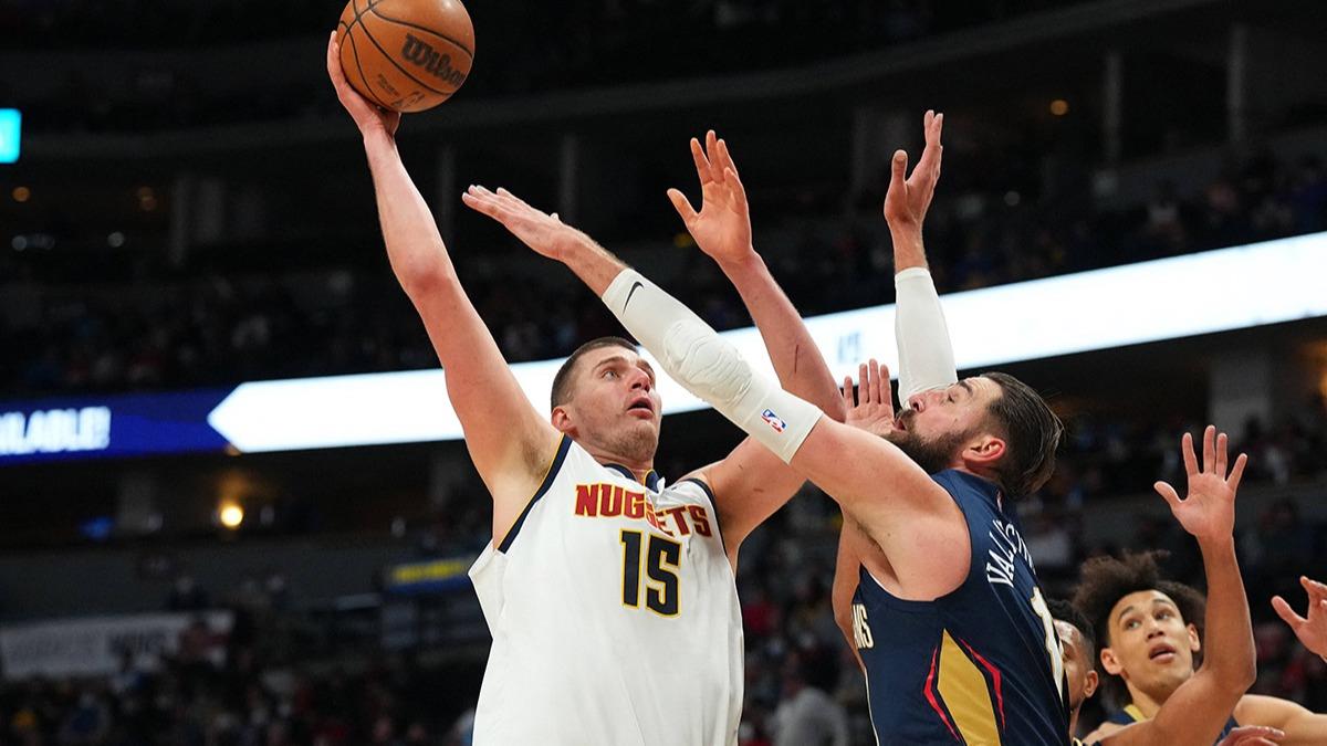 Nikola Jokic'in 'triple double' Denver Nuggets' galibiyete tad