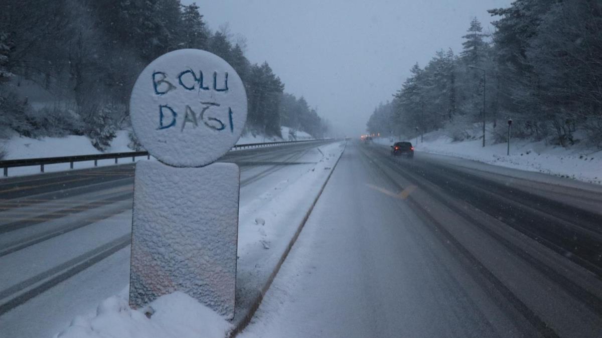 Bolu Da'nda kar ya balad 