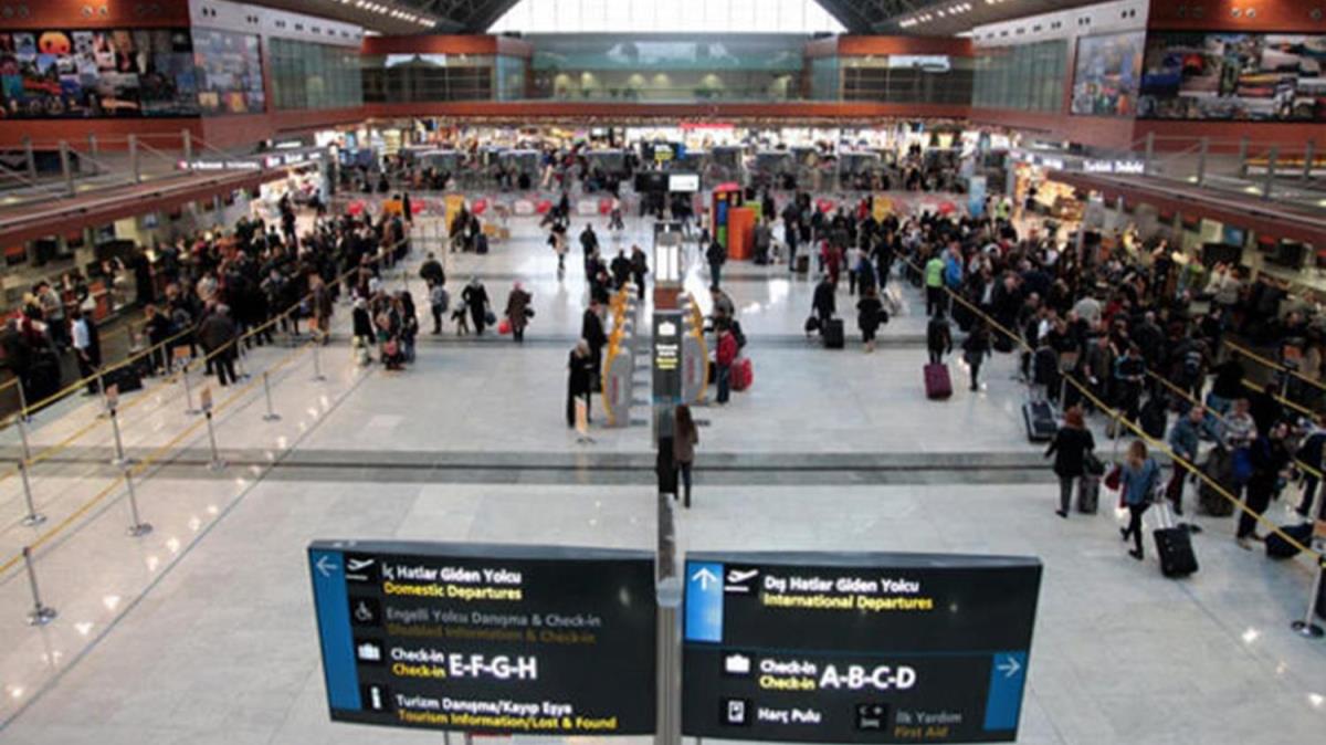 ubat aynda 9 milyonu akn yolcu havalimanlarn kulland