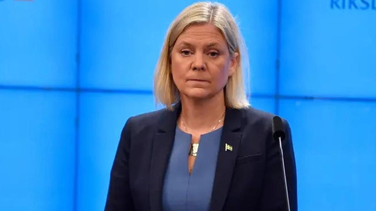 Andersson: NATO yeliini imdilik dnmyoruz