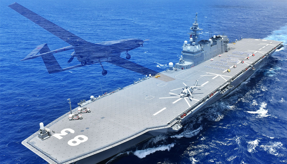 Japonya'n�n Izumo destroyerine Bayraktar TB3'ler konu�land�r�labilir!