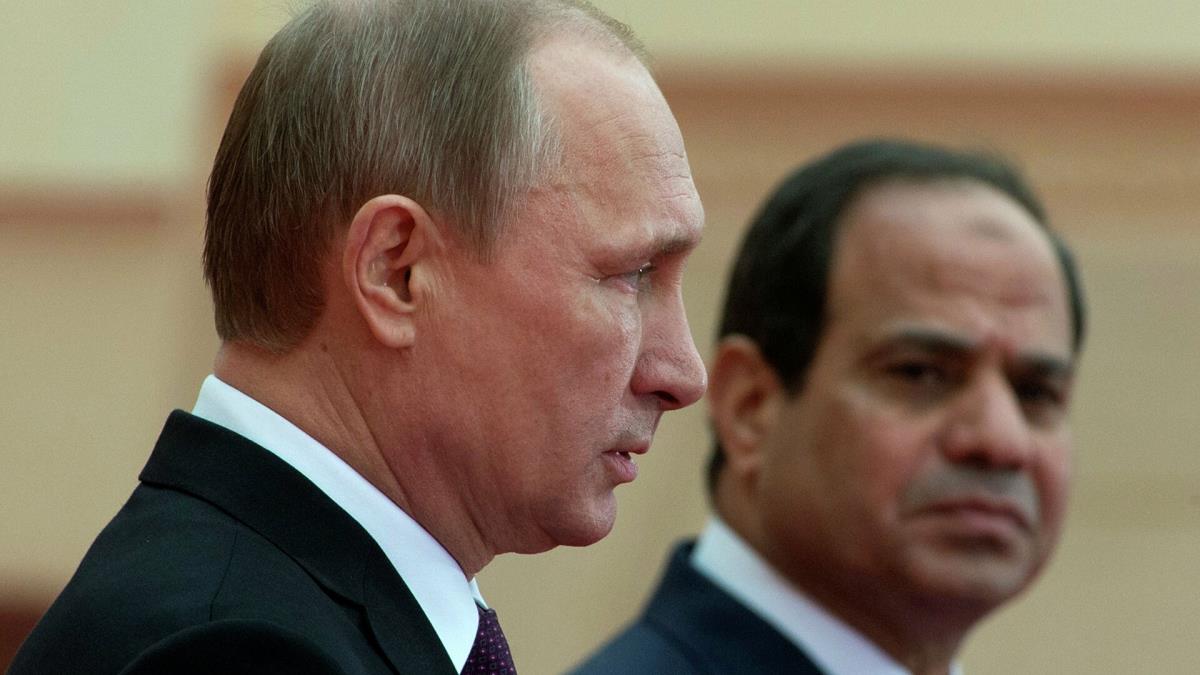 Putin ile Sisi, telefonda Ukrayna'y grt 