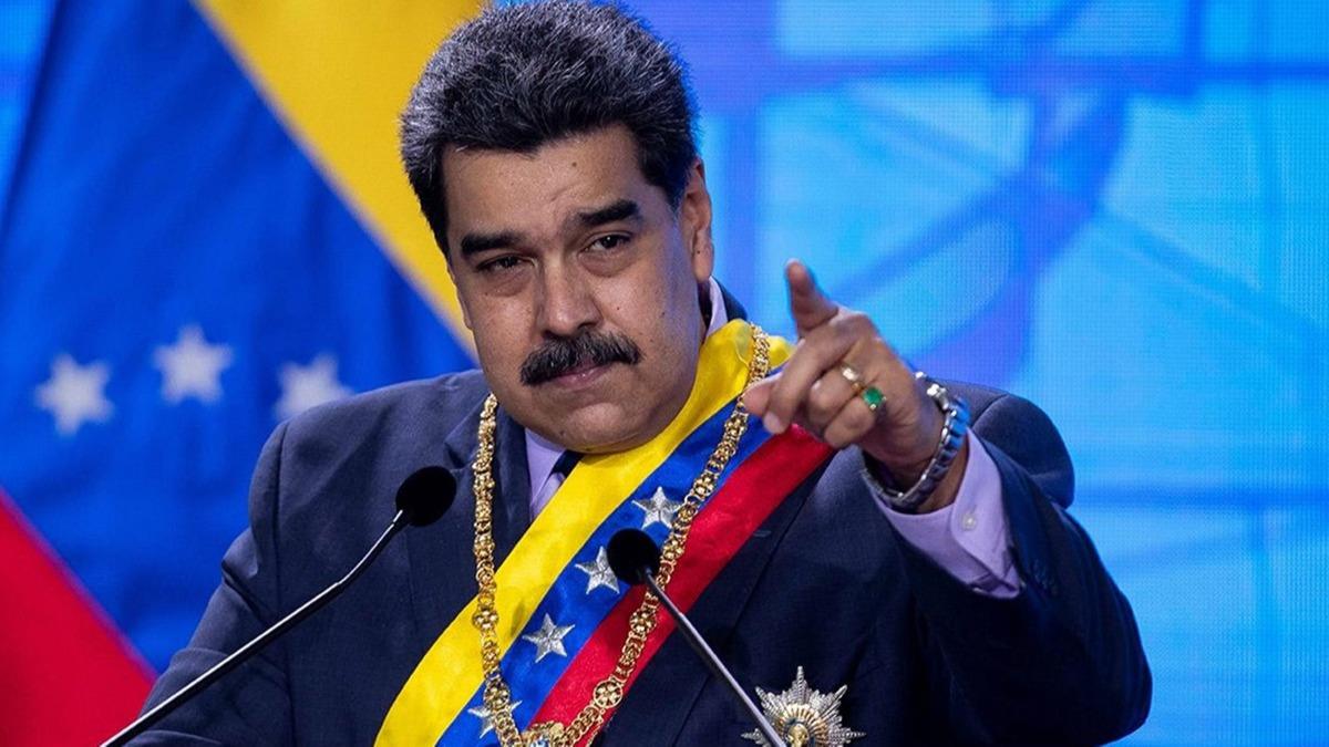 Putin'e kar harekete gemilerdi... Venezuela Devlet Bakan Maduro dorulad