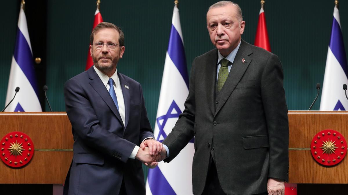 Trkiye-srail ilikilerinde yeni dnem: Bakan Erdoan ile Herzog'dan i birlii mesaj