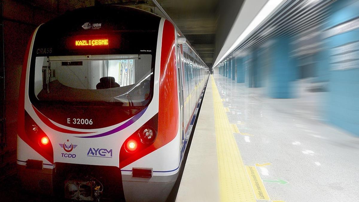Metro ve Marmaray kaa kadar ak? Marmaray seferleri iptal mi?