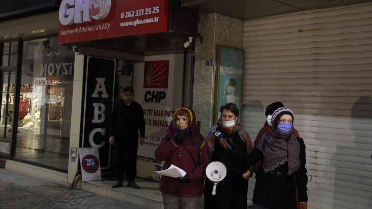 CHP'de taciz iddias kadnlar ayaa kaldrd
