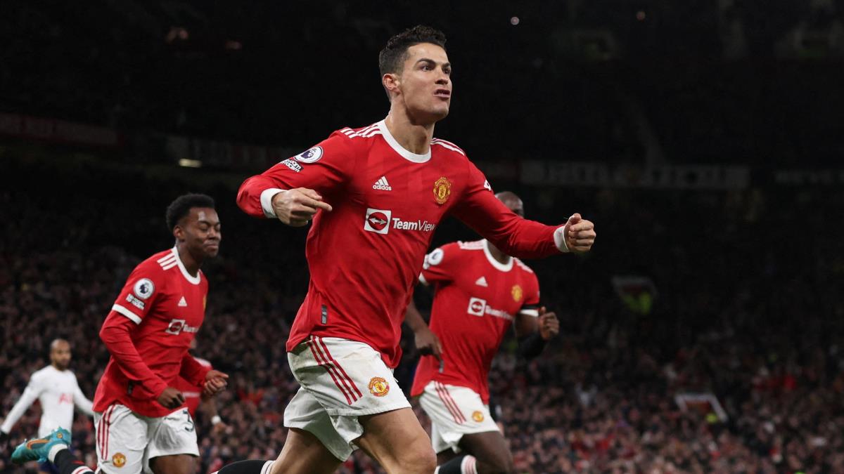 Cristiano Ronaldo rekor krd, Manchester United evinde Tottenham' ykt