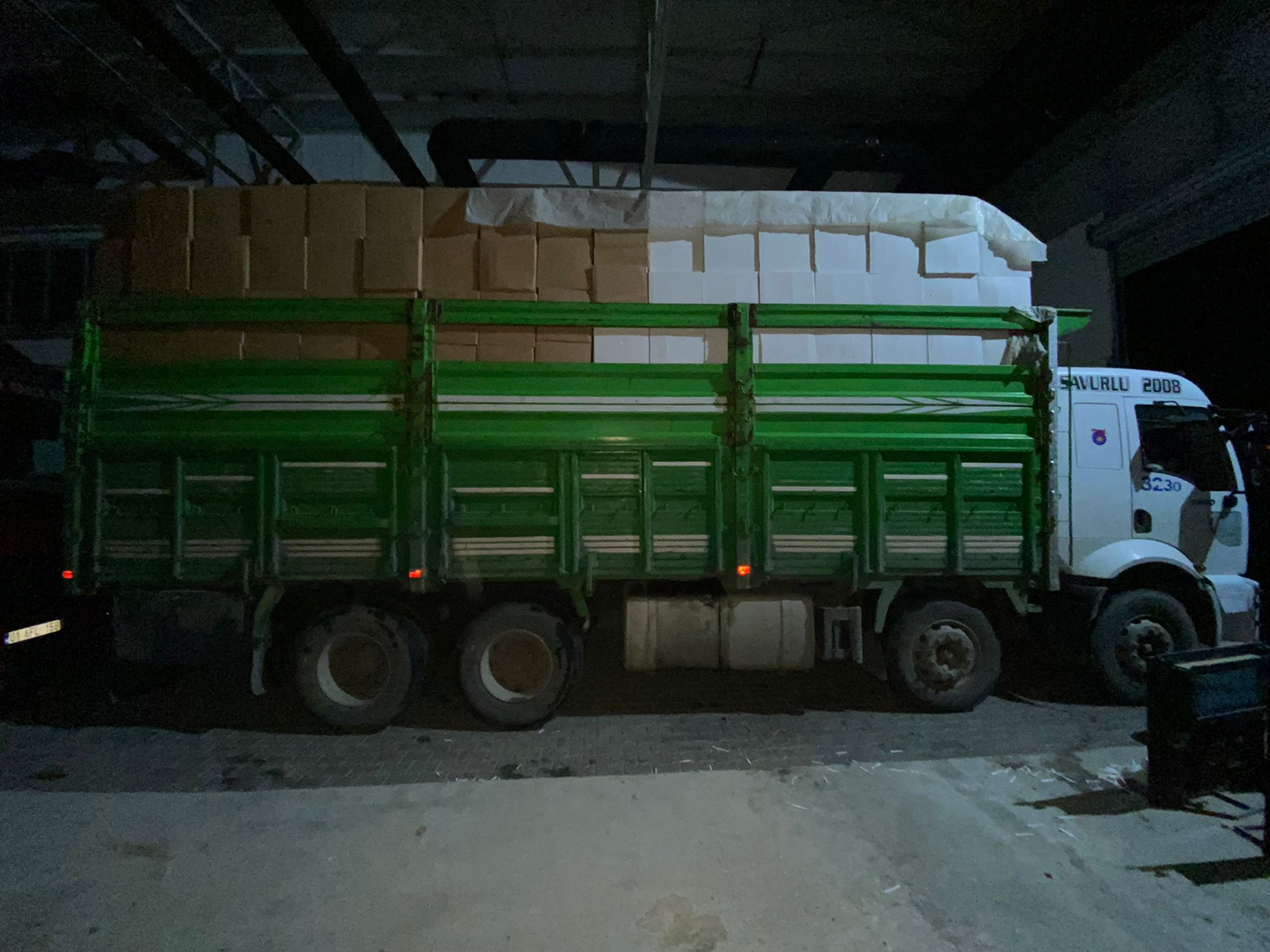20 milyon 650 bin filtreli sigara ka��d� ele ge�irildi