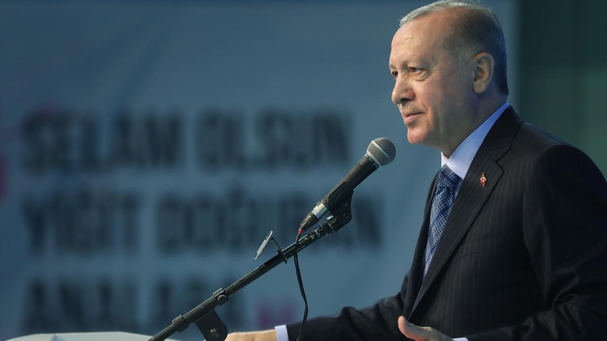 Ala sayl gnler kald... Cumhurbakan Erdoan: Gelecek nesillere en byk miras olacak