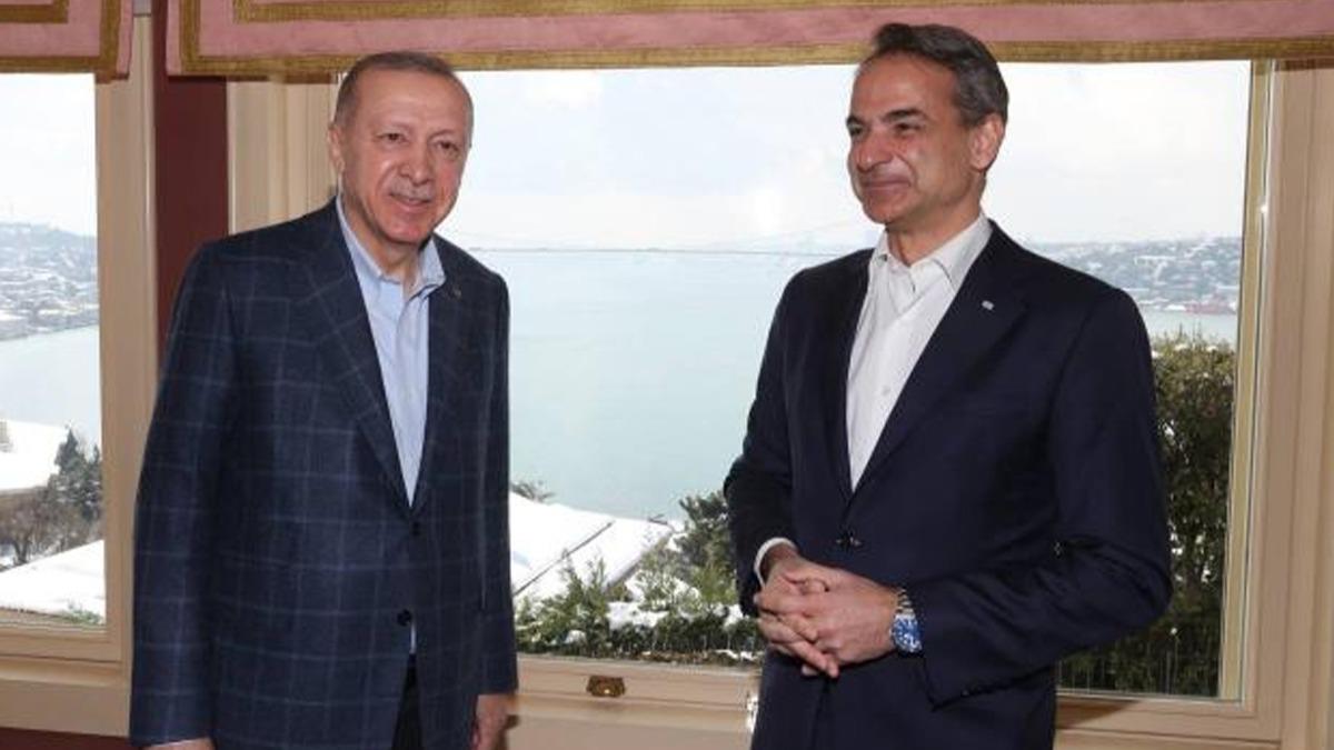Cumhurbakan Erdoan, Miotakis ile grt