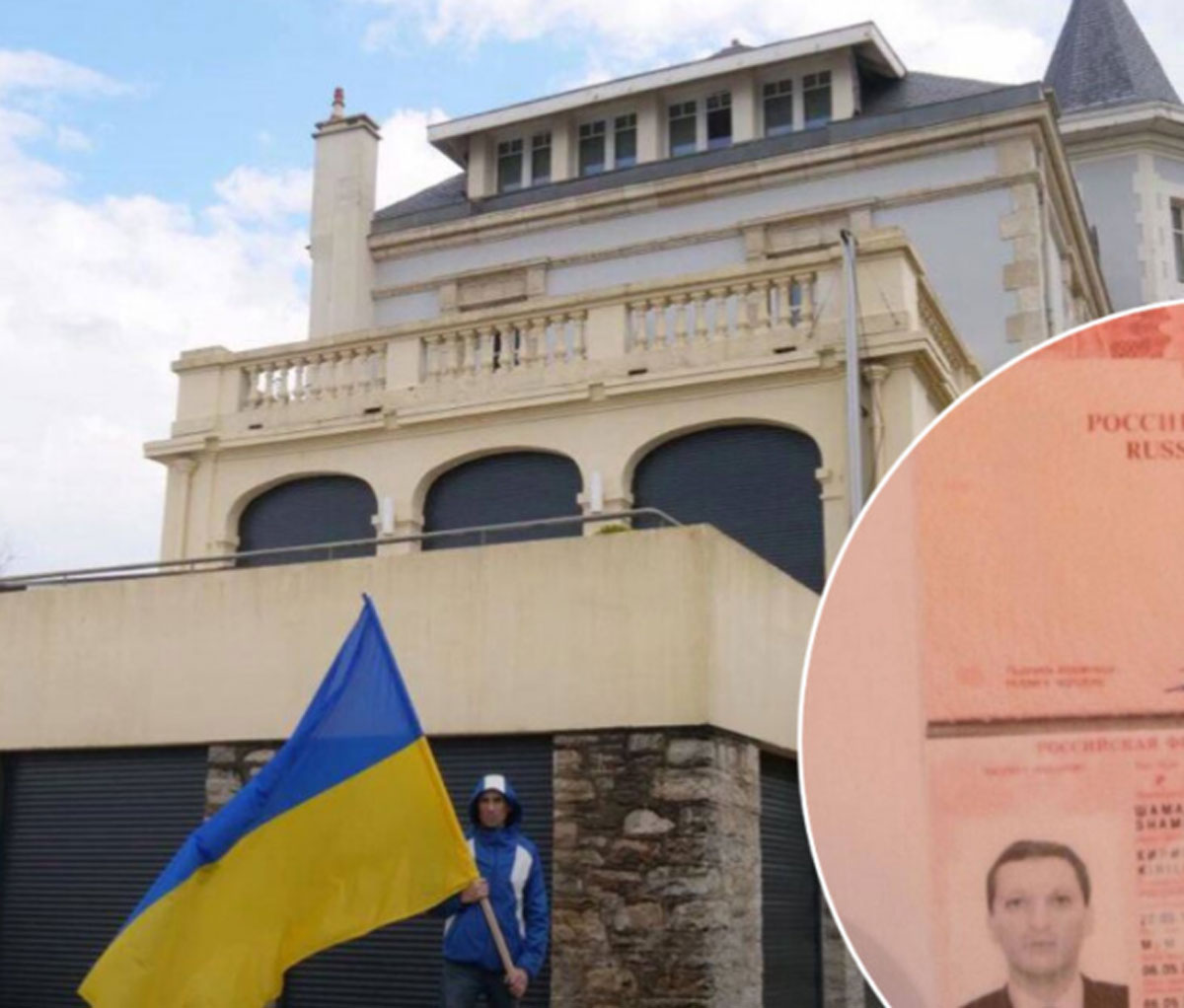Fransa'da 'Sar� Yelekli'lerin �nde gelen ismi, Putin'in eski damad�n�n malikanesini bast�