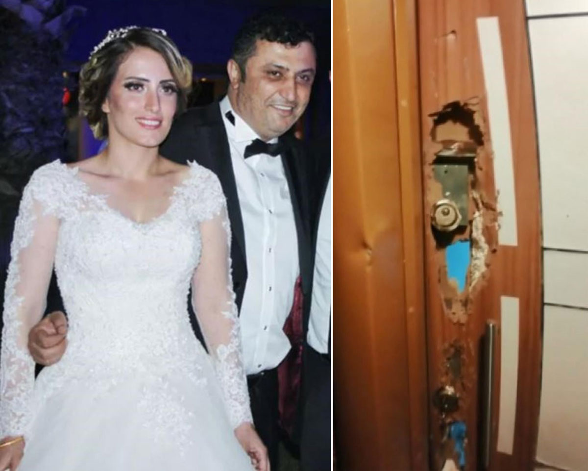 K�rm�z�g�l'�n karde�i, bo�anma karar� alan e�inin evine baltayla sald�rd�