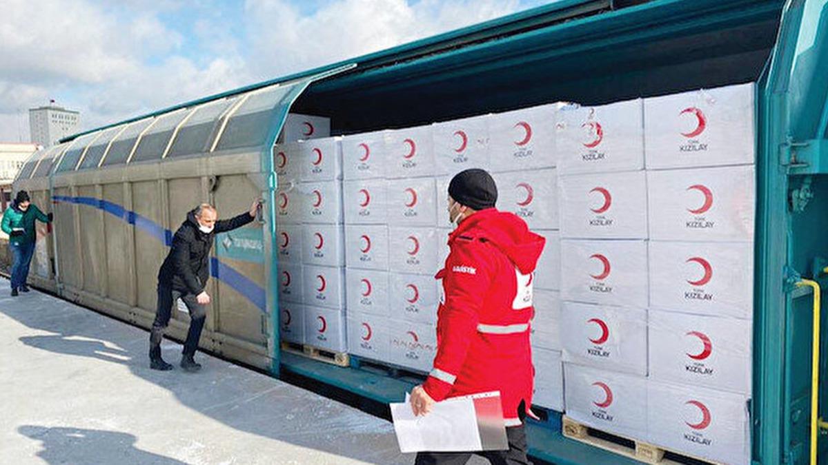 Trkiye'den yola kan 3'nc yilik Treni Afganistan'a ulat 