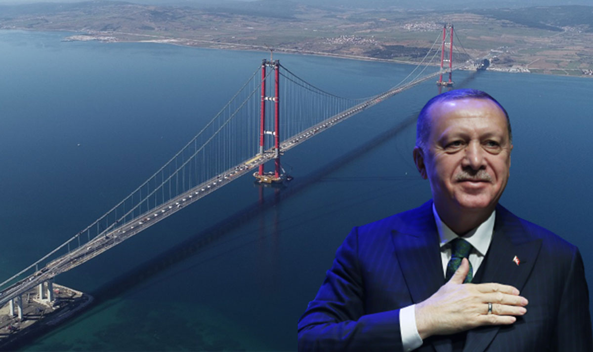1915 �anakkale K�pr�s� yar�n Cumhurba�kan� Erdo�an taraf�ndan a��lacak