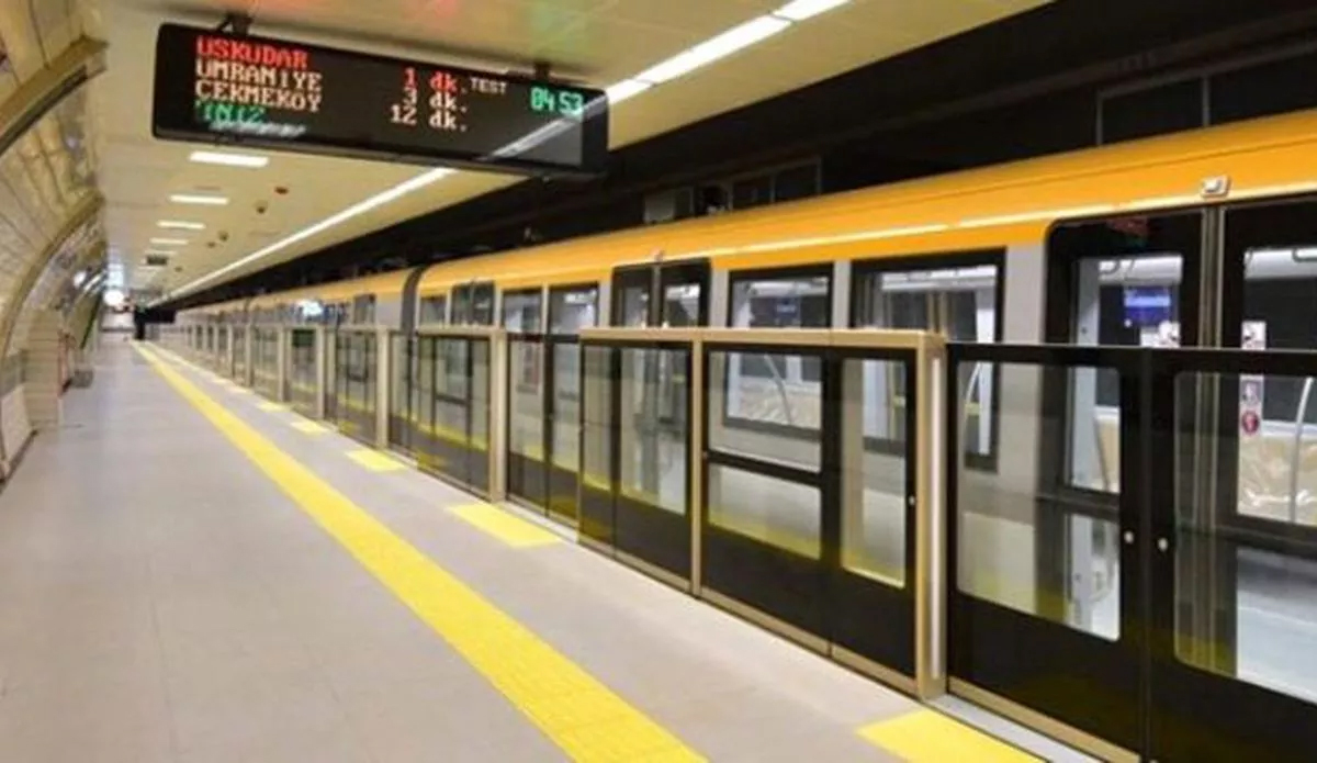 �sk�dar-�ekmek�y metro seferleri aksad�