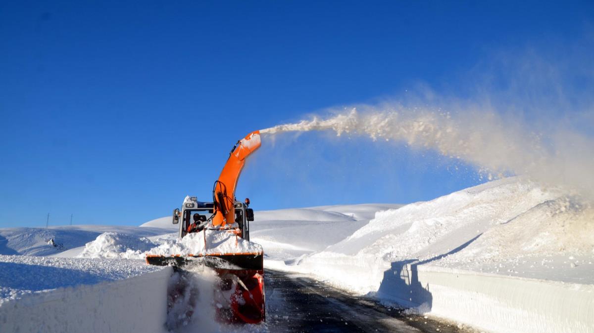 Kar nedeniyle Van, Bitlis ve Mu'ta 190 yerleim birimine ulam salanamyor