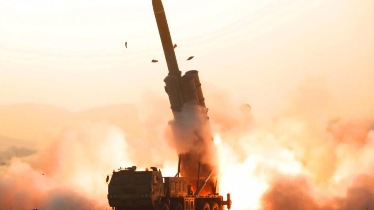 Gney Kore: Kuzey Kore Sardeniz'e oklu roketatarla ate at