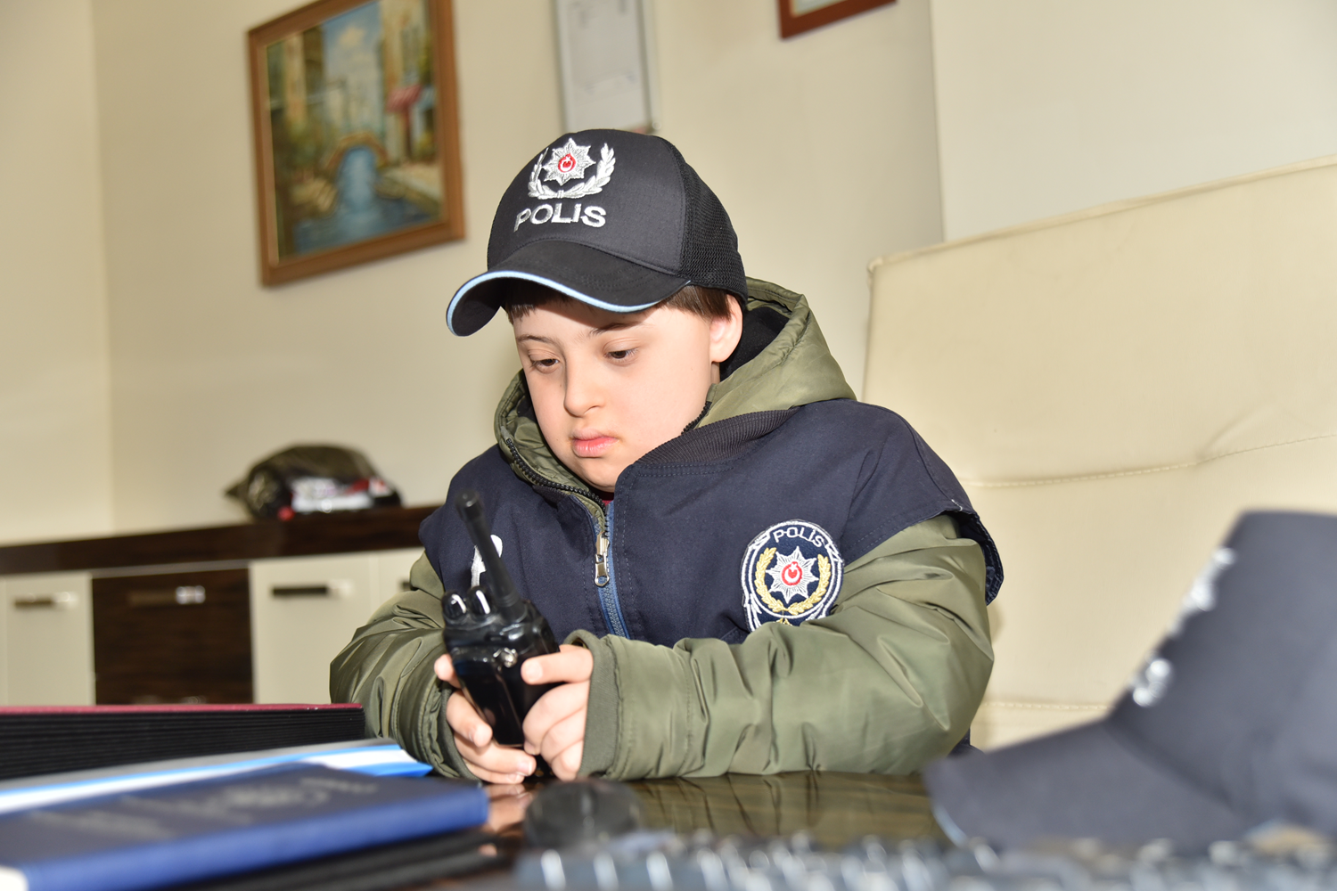 9 ya��ndaki Soner'in hayali ger�ek oldu