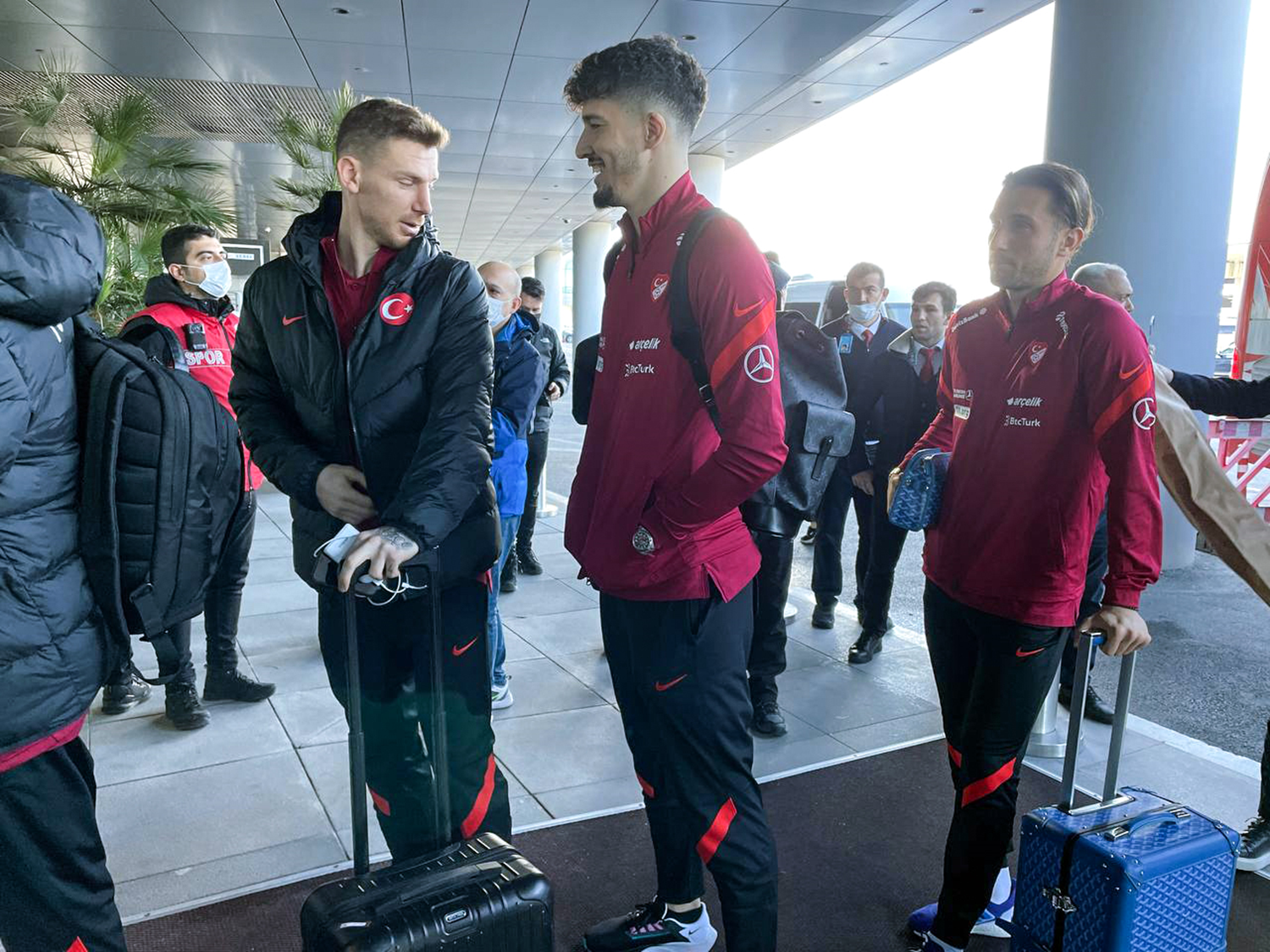 A Milli Tak�m'�n Portekiz yolculu�u ba�lad�