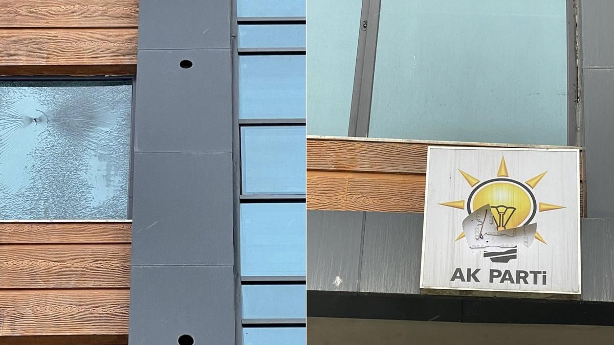 Hakkari'de AK Parti binasna yaplan tal saldrya tepki