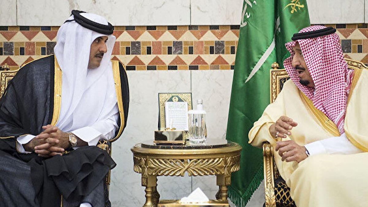 Katar ile Suudi Arabistan savunma alanlarnda i birliini glendirme yollarn aryor