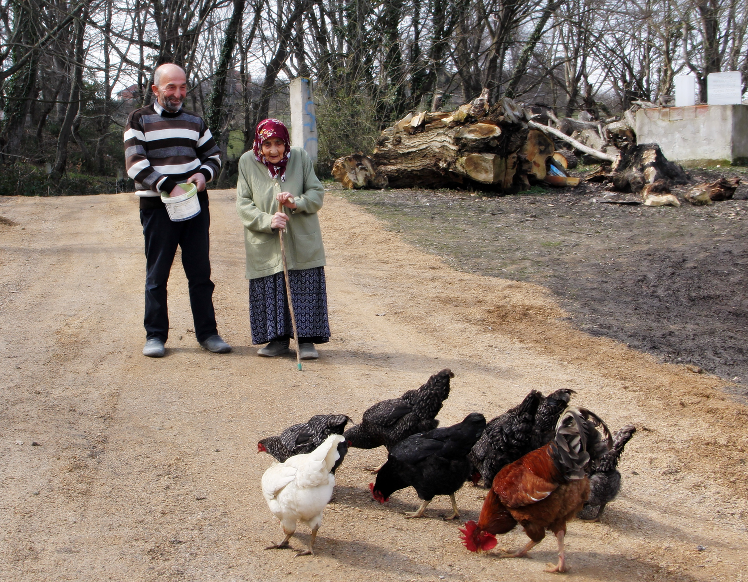 108 ya��ndaki Hamide nine uzun �mr�n�n s�rr�n� hareketli ya�ama ba�l�yor