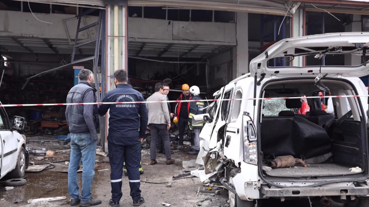 Diyarbakır'da sanayi sitesinde patlama: 5'i ağır 10 kişi yaralandı