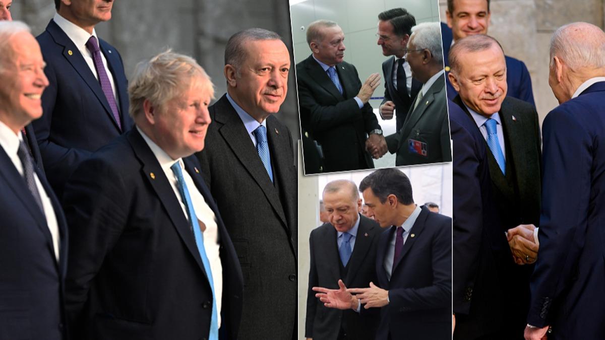 Dünyanın gözü Brüksel'de... Başkan Erdoğan'dan yoğun görüşme trafiği