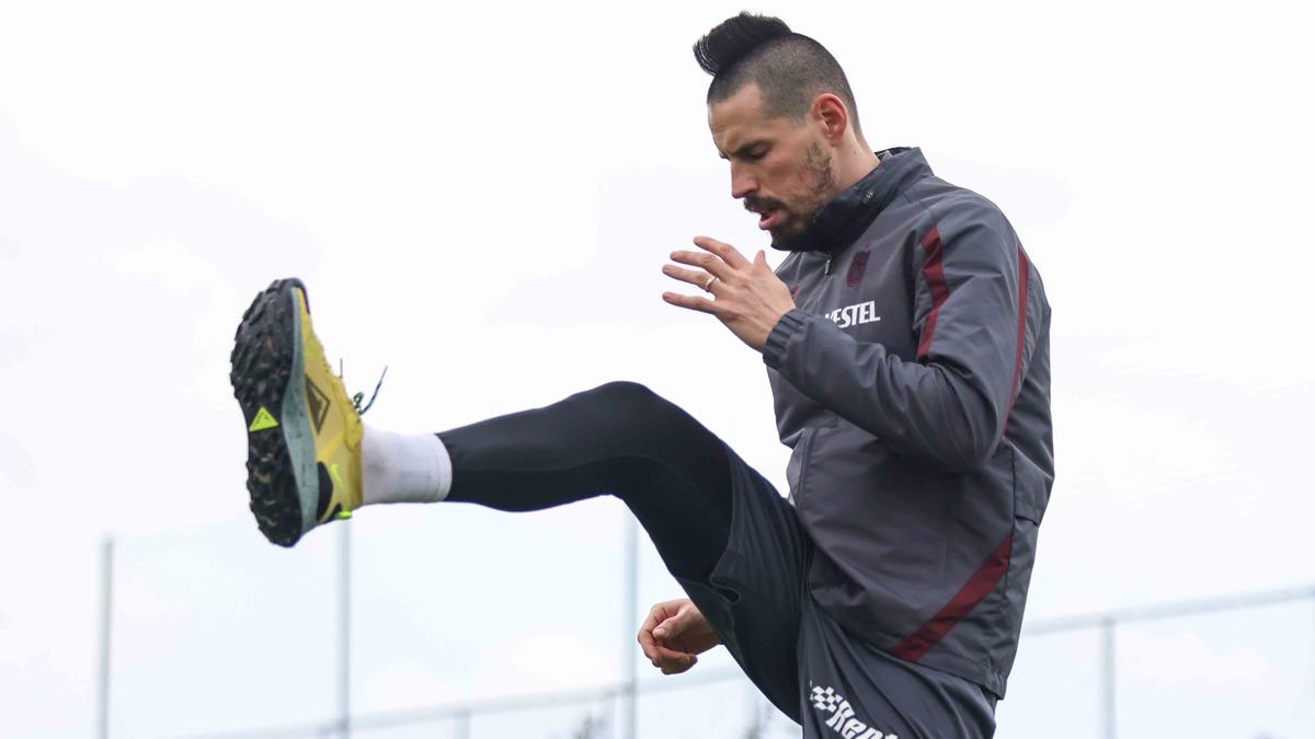 Beikta'a hazrlanan Trabzonspor'da Marek Hamsik takmdan ayr alt