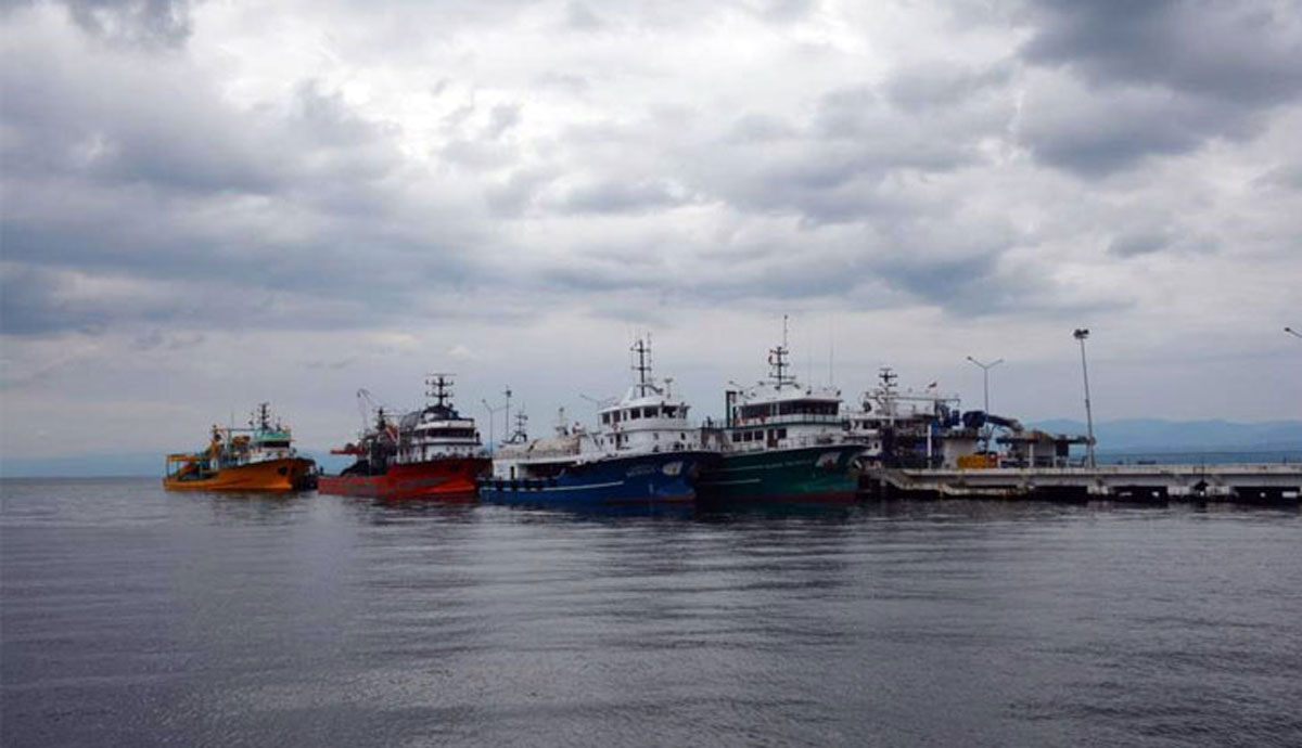 Karadeniz'deki k�t� hava ko�ullar� bal�k��l��� olumsuz etkiledi